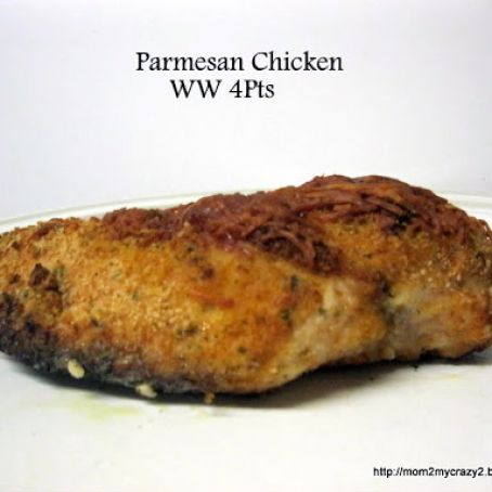 Parmesan Chicken (WW 4pts)