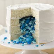 Surprise on the Inside Gender Reveal Cake