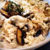 Mushroom Risotto with Parmesan & Herbs