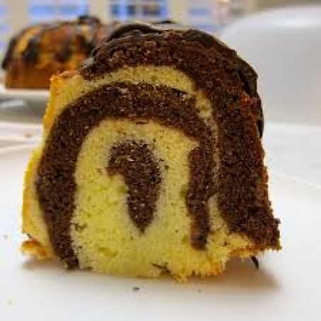 Zebra Bundt Cake
