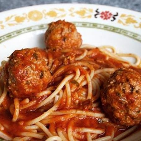 Family Spaghetti and Meatballs