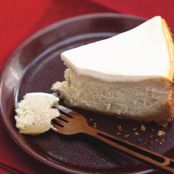 Chai-Spiced Cheesecake with Ginger Crust