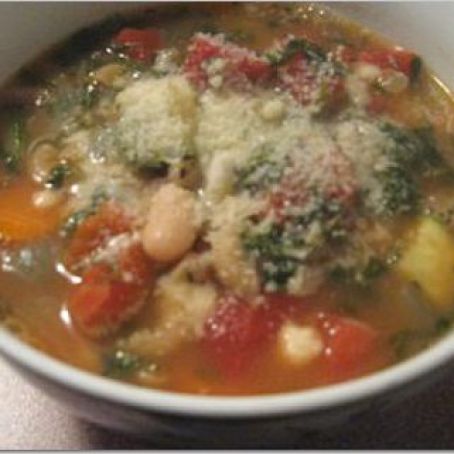Vegetable Soup Tuscan Style