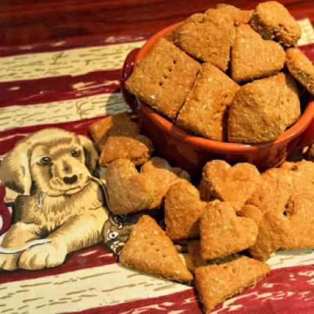 Cinnamon and Honey Dog Treat Cookies
