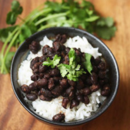 Spicy Black Beans and Rice