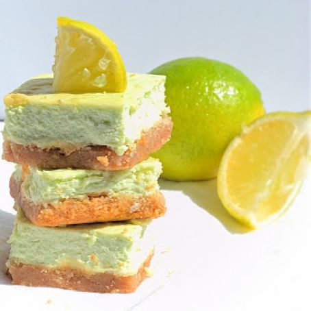 Low Carb Lime Cheesecake Bars