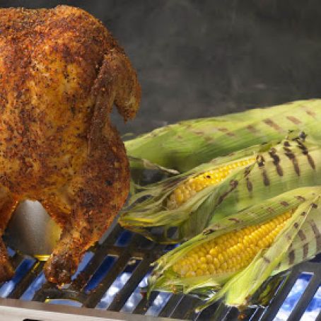 Beer Can Chicken or Sprite