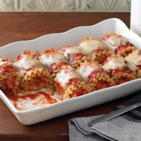 Spicy Chicken Lasagna Roll-Ups