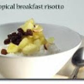 Tropical breakfast risotto