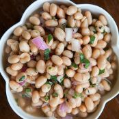 White bean salad, Quick and Easy