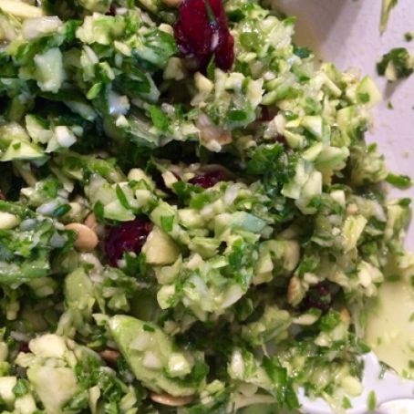 Shredded Zucchini Salad with Coconut Water Vinegar