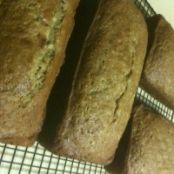 High Altitude Zucchini Bread