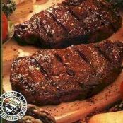 Pan Roasted Ribeye with Creamed Swiss Chard