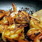 Pan Seared Shrimp with Chipotle Lime Glaze