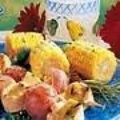 Corn 'n' Pepper Packets Recipe