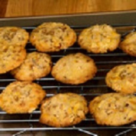 Orange Toffee Almond Sandies