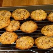 Orange Toffee Almond Sandies