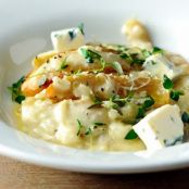 Gorgonzola and Pear Risotto