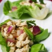 Thai Chicken Lettuce Cups