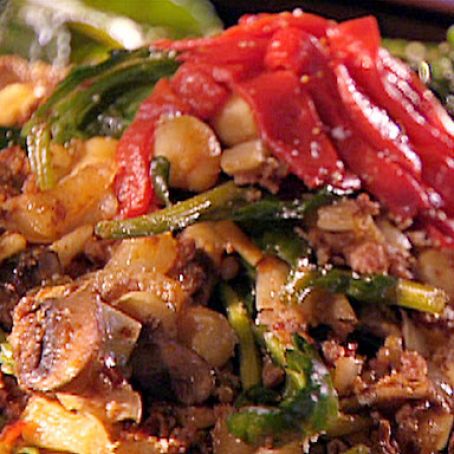 Sides (Chorizo, Spinach & Chick Pea Saute)