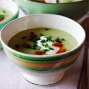 COLD AVOCADO & CUCUMBER SOUP