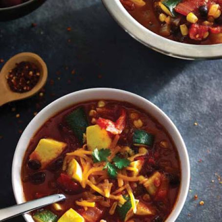 Tex-Mex Black Bean and Corn Stew