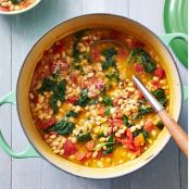 White Bean & Parmesan Soup