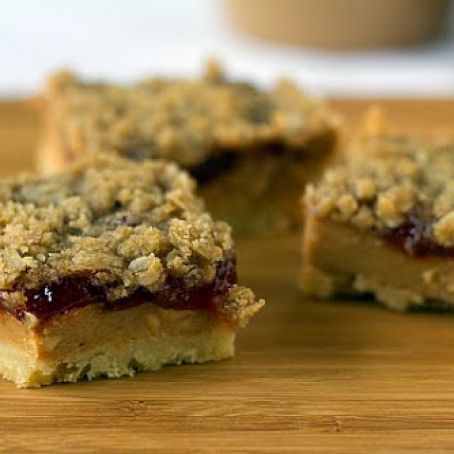 Peanut Butter and Jelly Bars