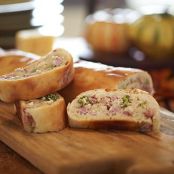 Broccoli, Ham & Cheese Stromboli