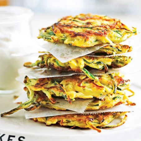 Bumper-Crop Zucchini Pancakes Recipe from