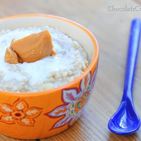 Peanut Butter Rice Pudding