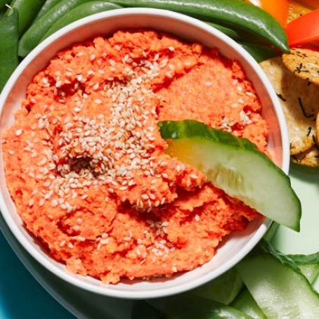 Roasted Carrot Ginger Dip