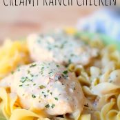 Creamy Slow Cooker Ranch Chicken