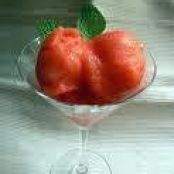 Fresh Strawberry Sorbet