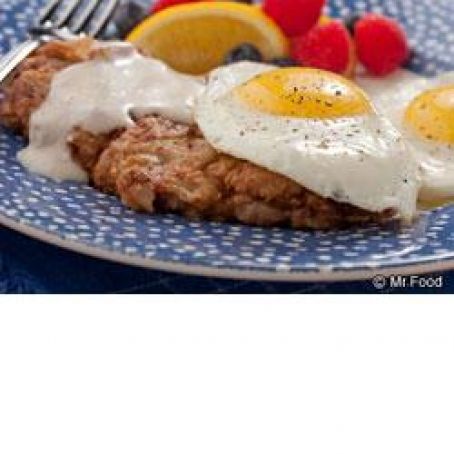 Country-Fried Steak & Eggs