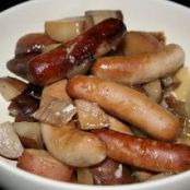 Crockpot Overnight Breakfast with Potatoes and Sausage