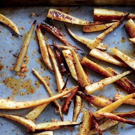 Spicy-Sweet Parsnips