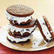 Gingersnap Ice Cream Sandwiches