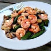 Citrus Stir-fry Shrimp