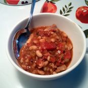Smoky White Bean Chili with Pork