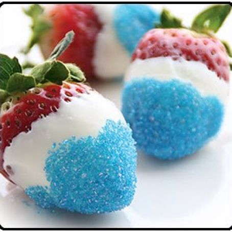 4th of July strawberries