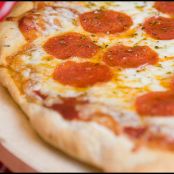 Homemade Pepperoni Pizza