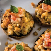 Shrimp Stuffed Portobello Mushrooms