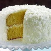 Classic Angel Coconut Cake
