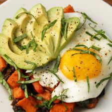 Sweet Potato Black Bean Hash