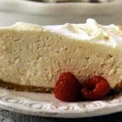 No Bake Vanilla Cheesecake