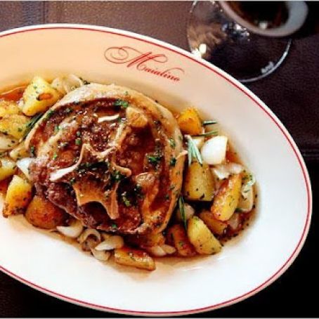 SHOULDER LAMB CHOPS IN FRASCATI