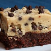 Chocolate Chip Cookie Dough Brownies