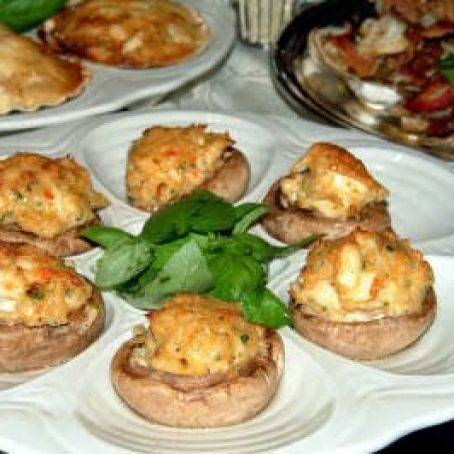 Crab Stuffed Mushrooms