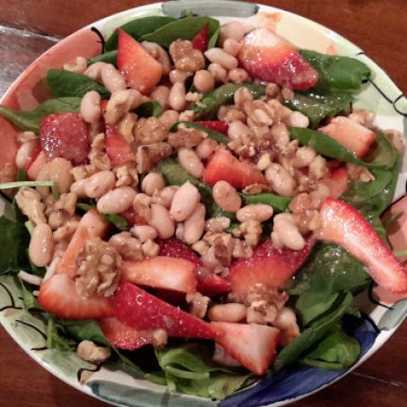 Strawberry & Spinach Salad